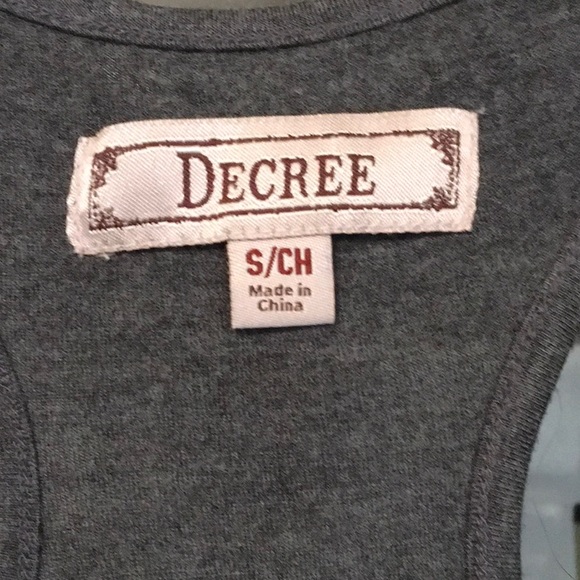 Gold and Silver Decree Halter Tank Size Small - Picture 3 of 8